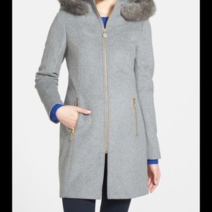 Tahari Kaili Wool Coat